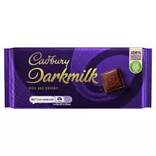 N CADBURY DARK MILK 90G