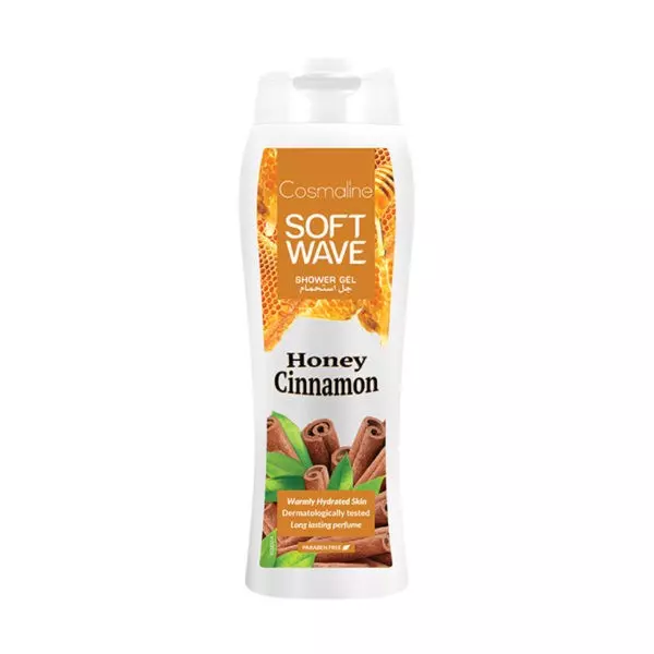 SOFT WAVE SHOWER GEL HONEY CINAMON 400ML