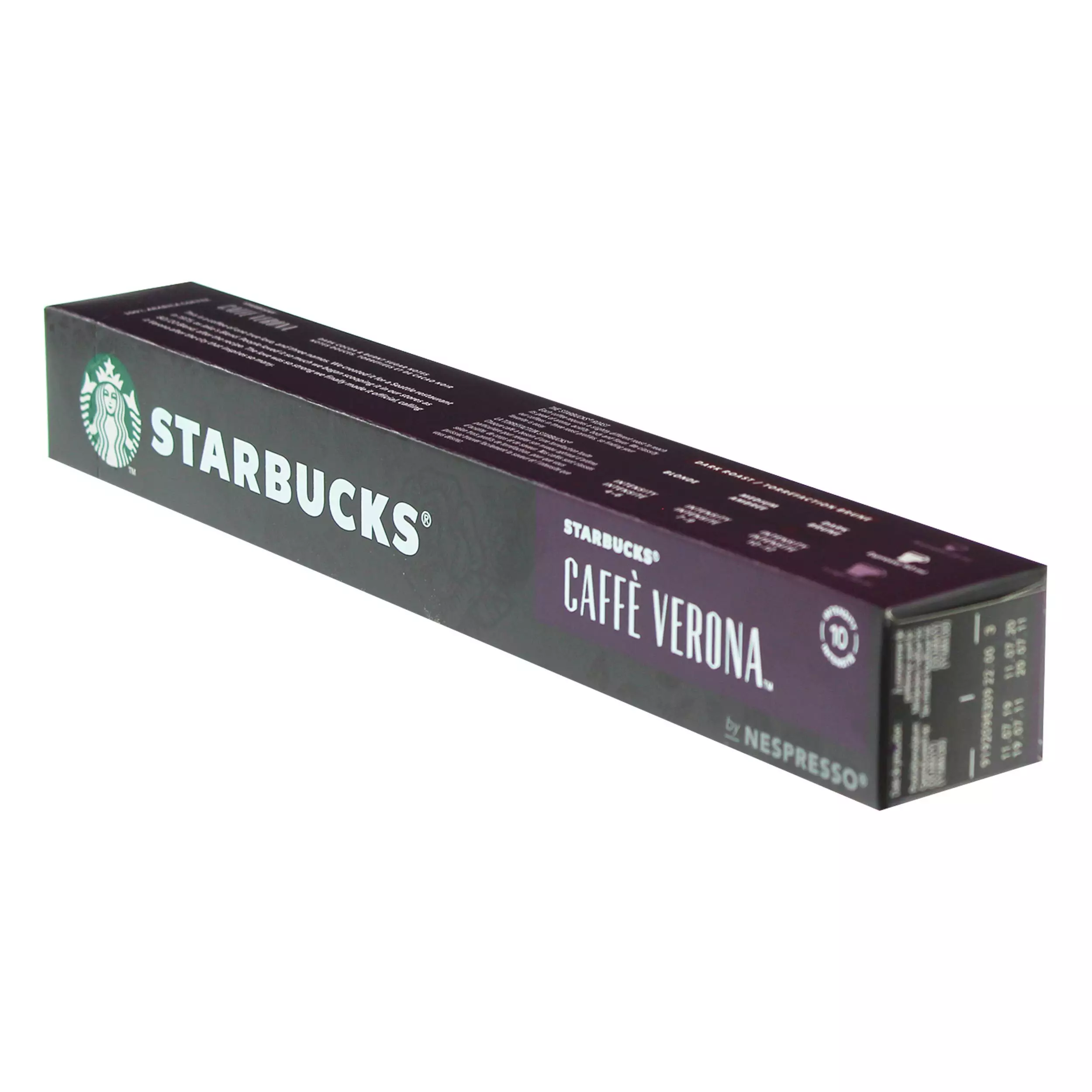 STASRBUCKS NESPRESSO DARK CAFE VERONA 55G 