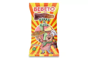 BEBETO PIZZA + COLA 18G  