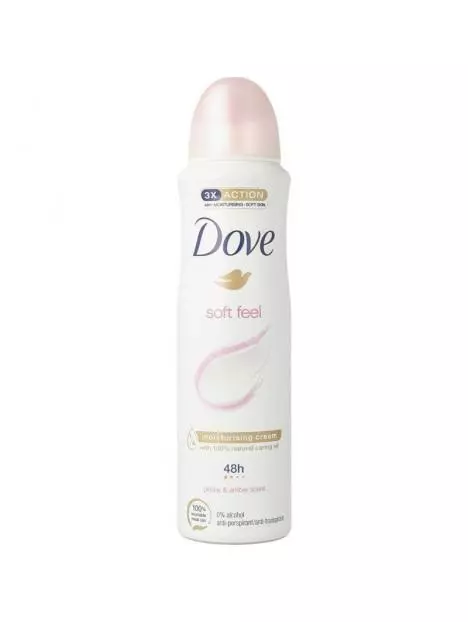 DOVE DEO SOFT FEEL 150 ML
