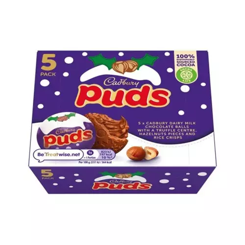 CADBURY XMAS PUDDINGS 175 G