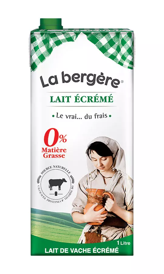 LA BERGERE LAIT ECREME 1L
