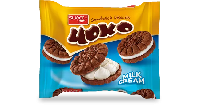 4OKO BISCUIT MILK CREAM 76G  