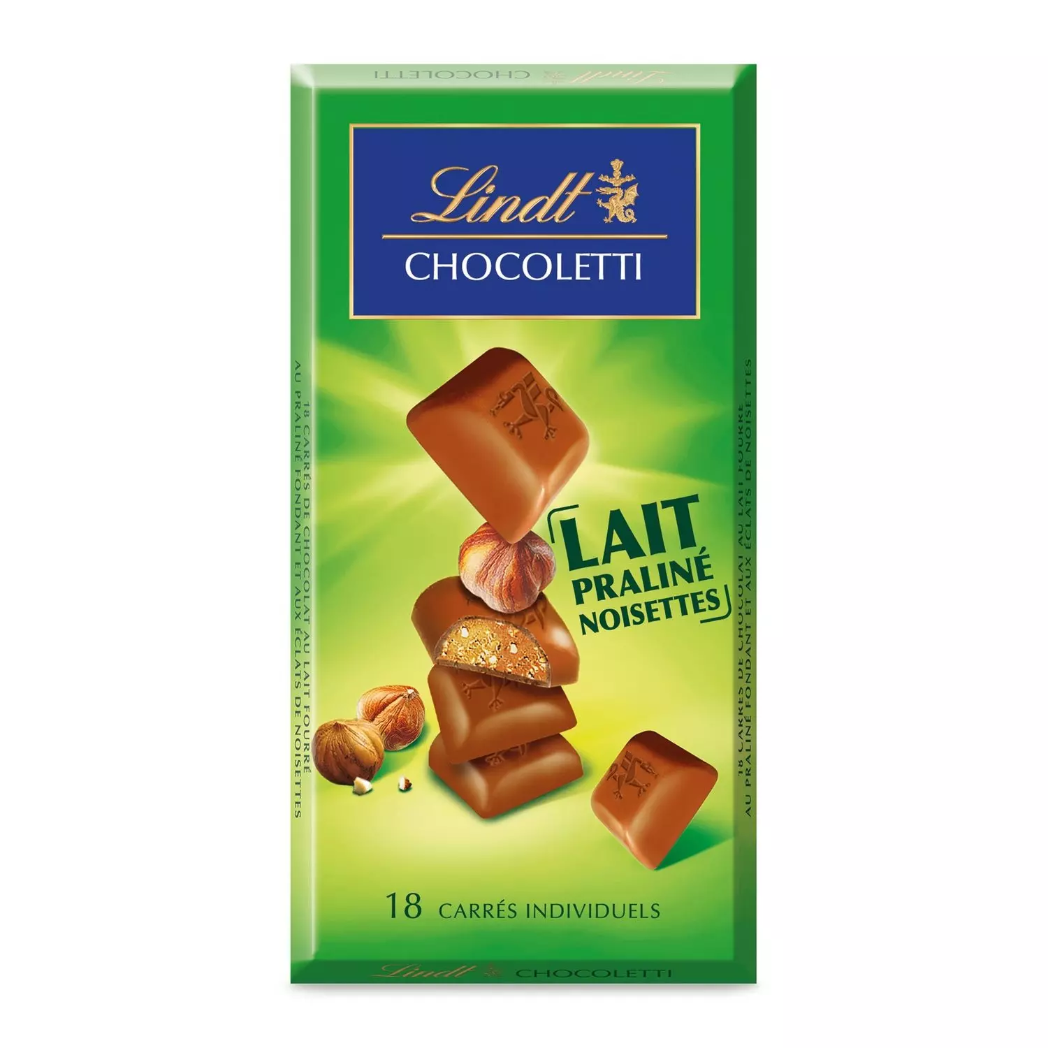 LINDT CHOCOLETTI NOISETTE 100 G