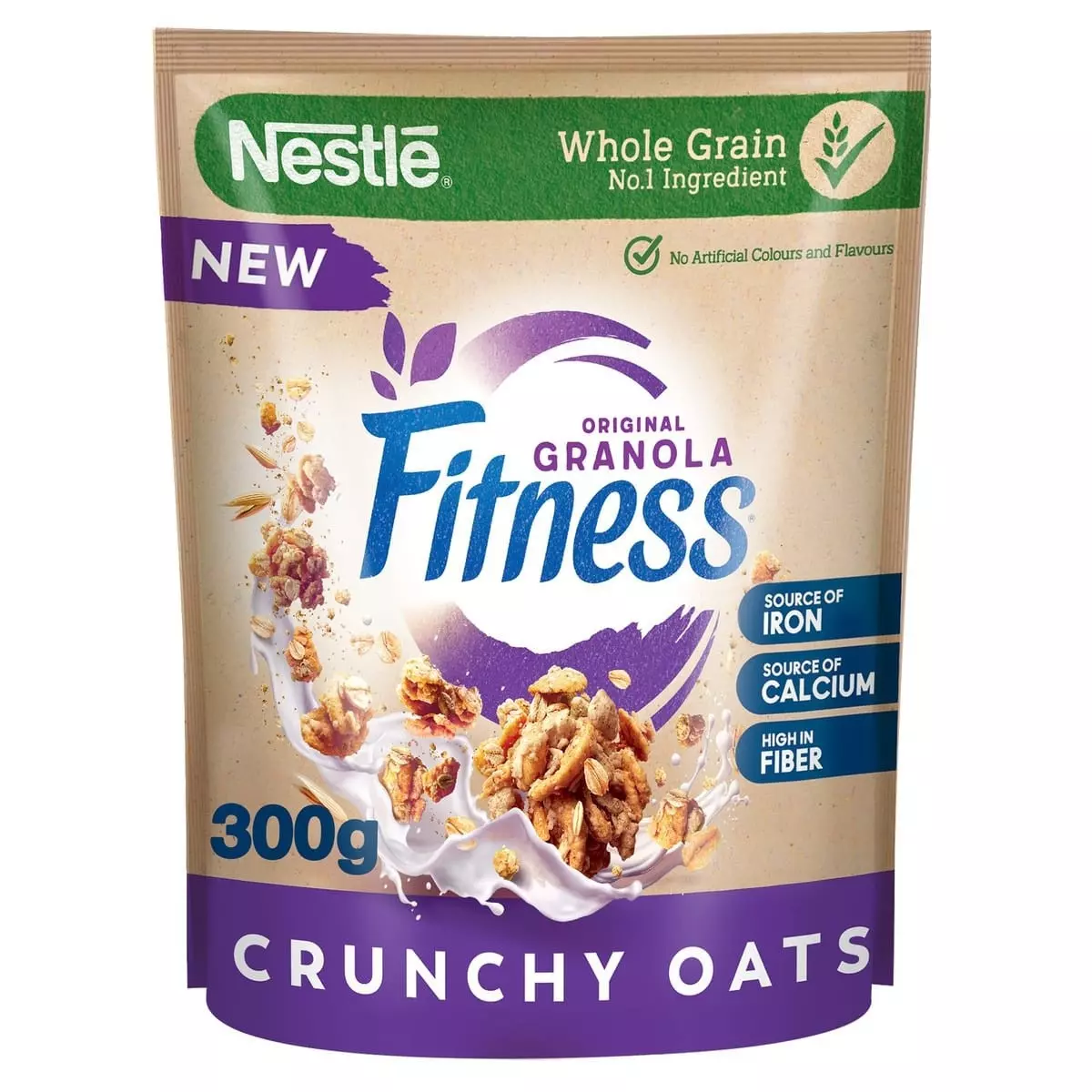 NESTLE FITNESS GRANOLA CEREAL CRUNCHY OATS 300 G