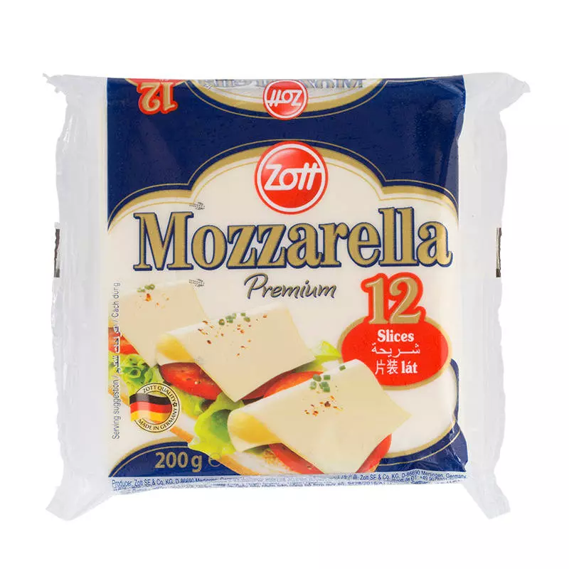 زوت موزريلا سلايس 200غ  