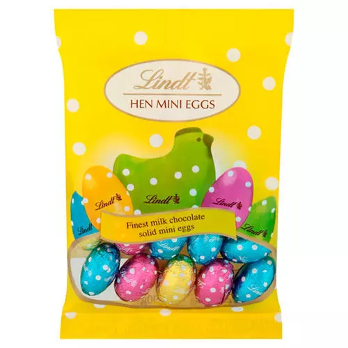 LINDT HEN MINI EGGS 90G 