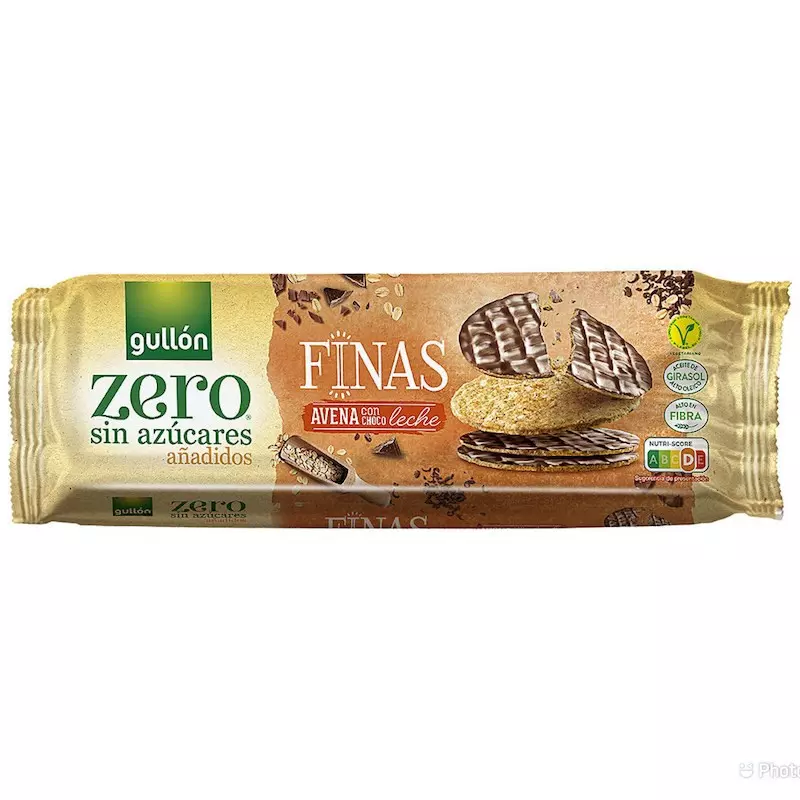 GULLON BISCUIT ZERO FINAS OAT CHOCOLATE 150G