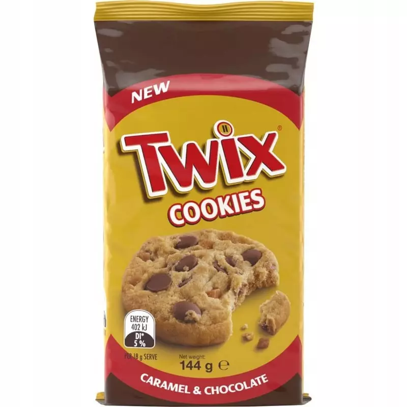 TWIX CARAMEL&CHOCOLATE COOKIES 144 G