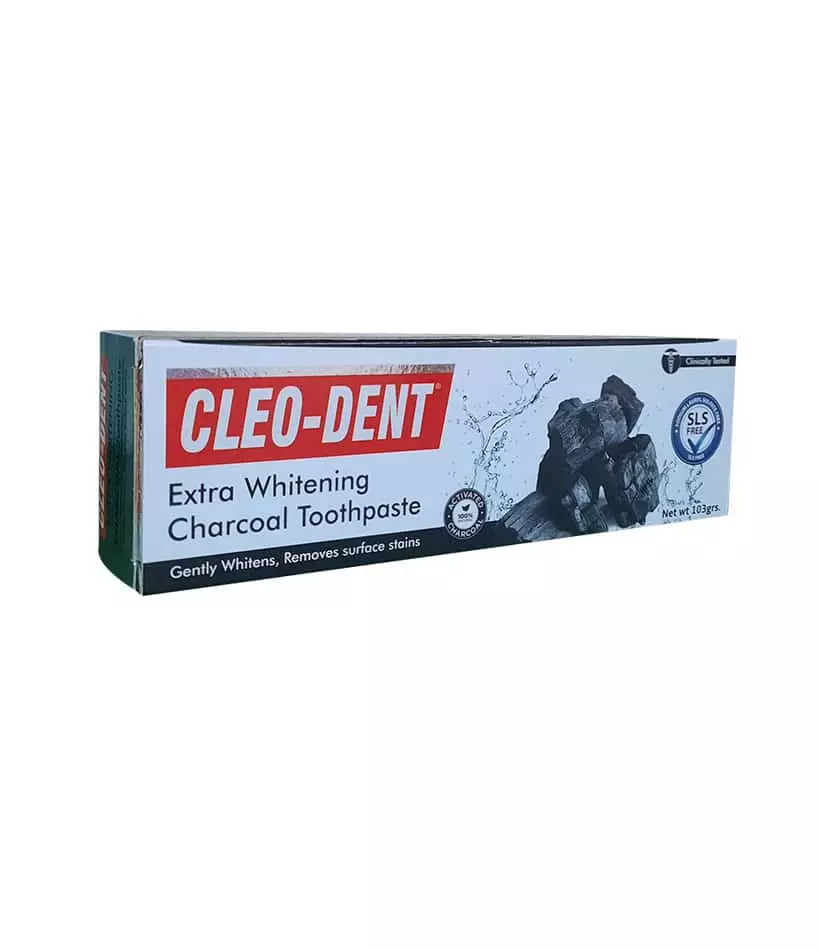 CLEO DENT EXTRA WHITENING CHARCOA 103G 2060 