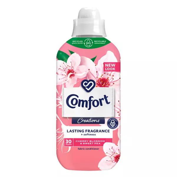 COMFORT FABRIC CONDITIONER CHERRY BLOSSOM 900 ML