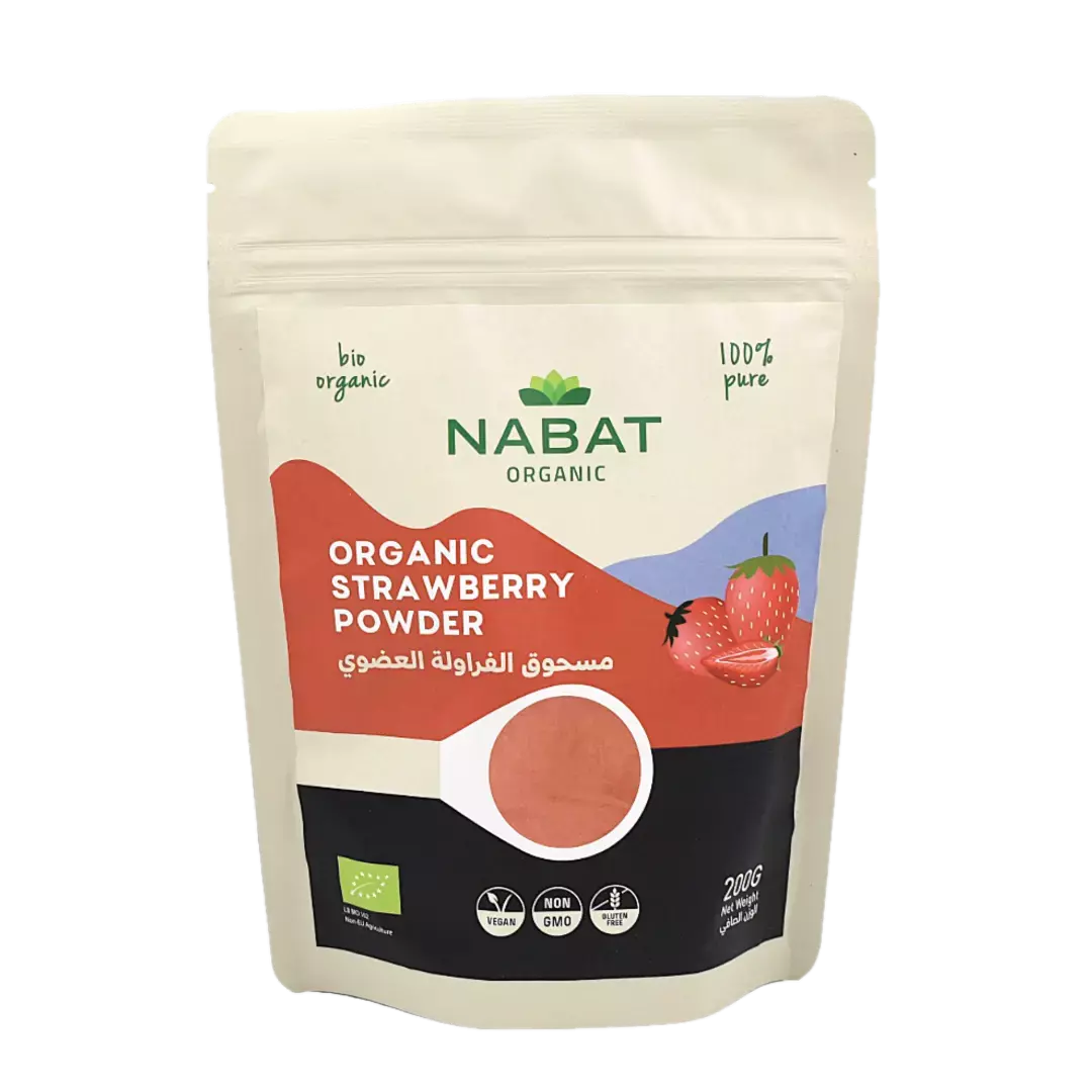 NABAT ORGANIC STRAWBERRY POWDER 200 G