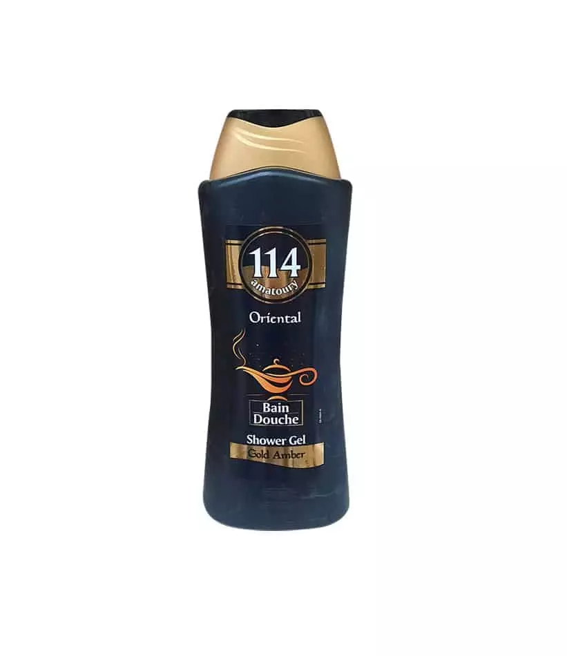 114 SHOWER GEL GOLD AMBER 650ML