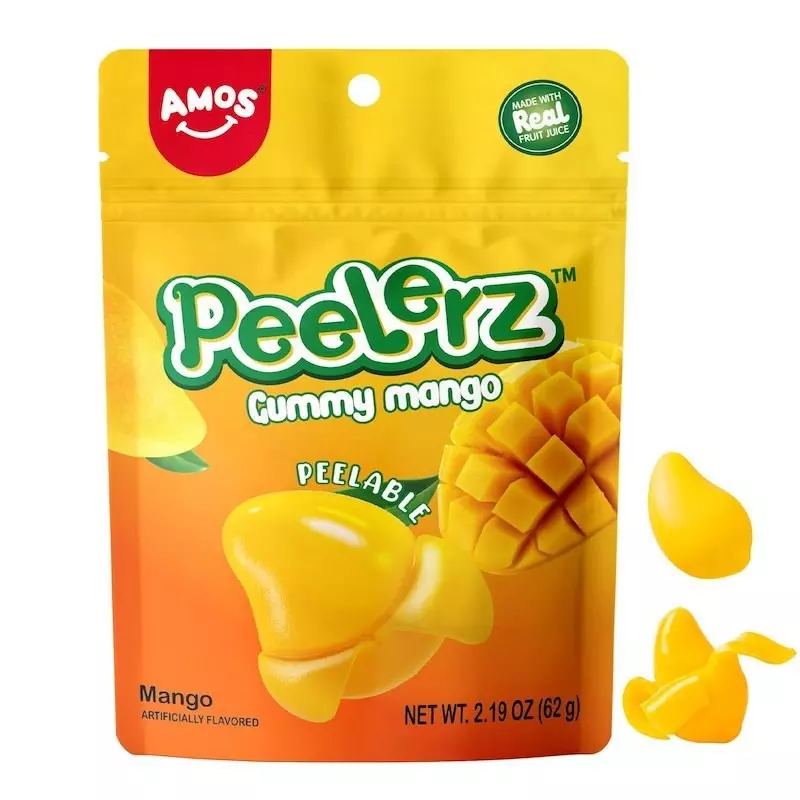 AMOS PEELERZ GUMMY MANGO 65 G