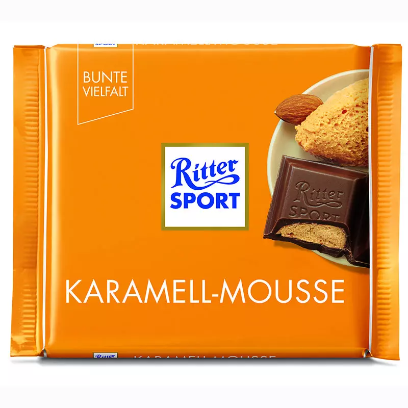 RITTER SPORT CV CARAMEL 100G 