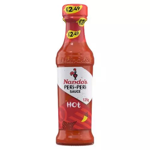 NANDOS PERI-PERI SAUCE-HOT 125G 