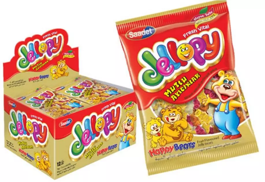SAADET JELLOPY HAPPY BEARS 15 G