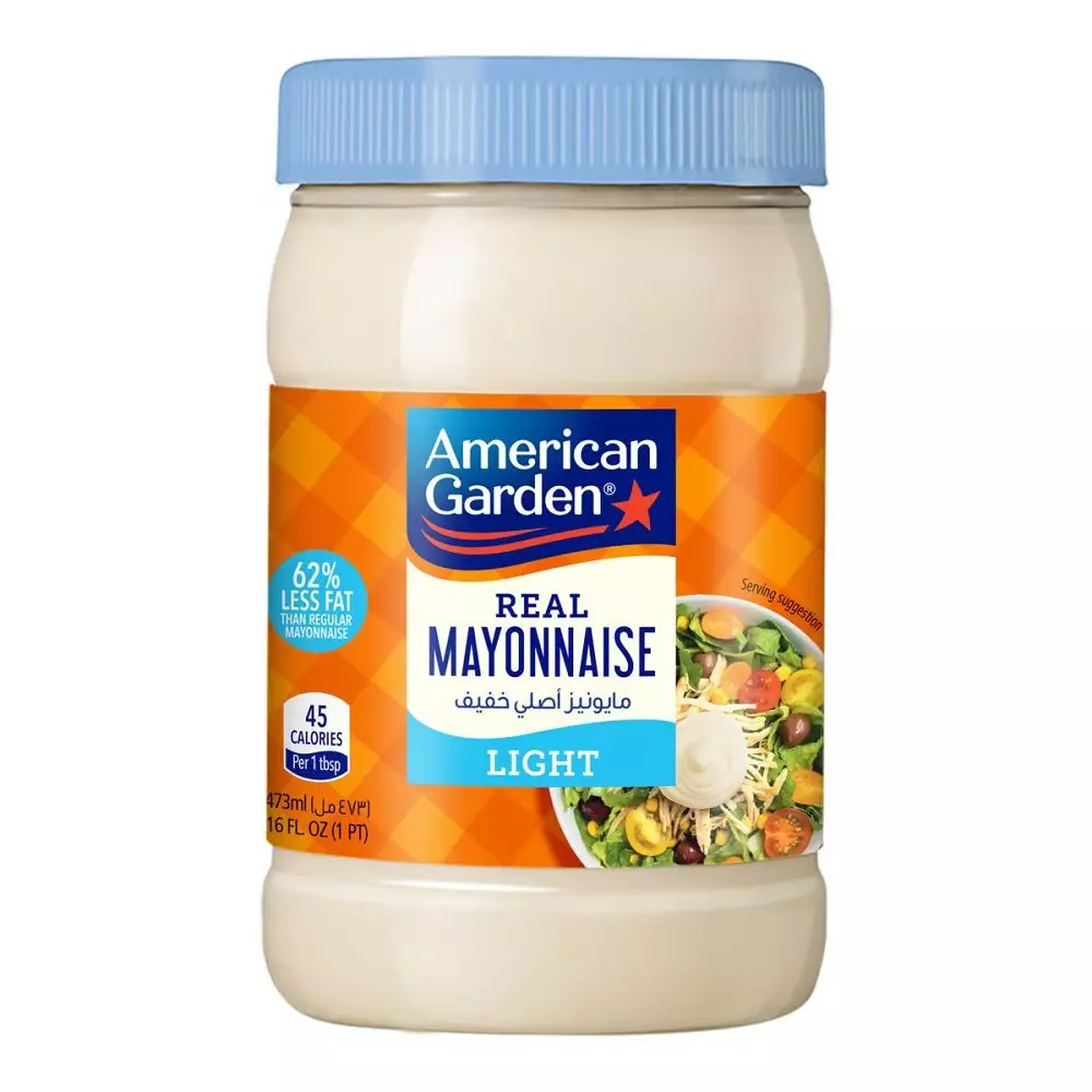 AMERICAN GARDEN MAYONNAISE LIGHT 237ML 