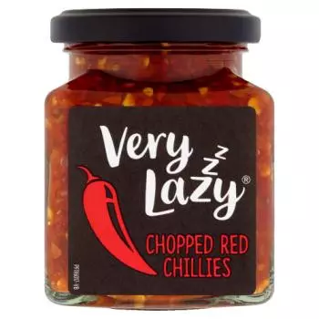VERY LAZY CHOPPED RED CHILLIES 190G 