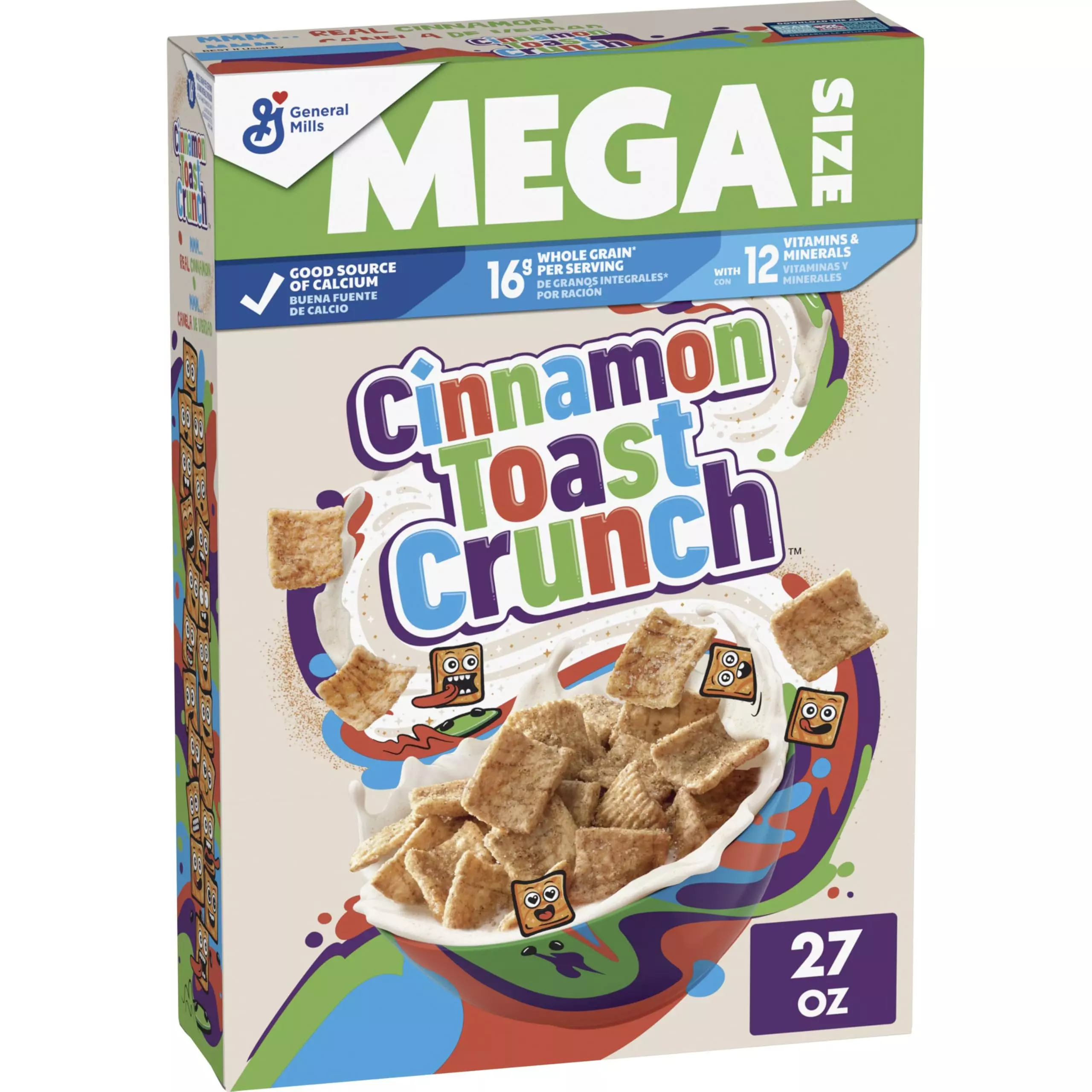 GENERAL MILLS CINNAMON TOAST CRUNCH MEGA SIZE 765G