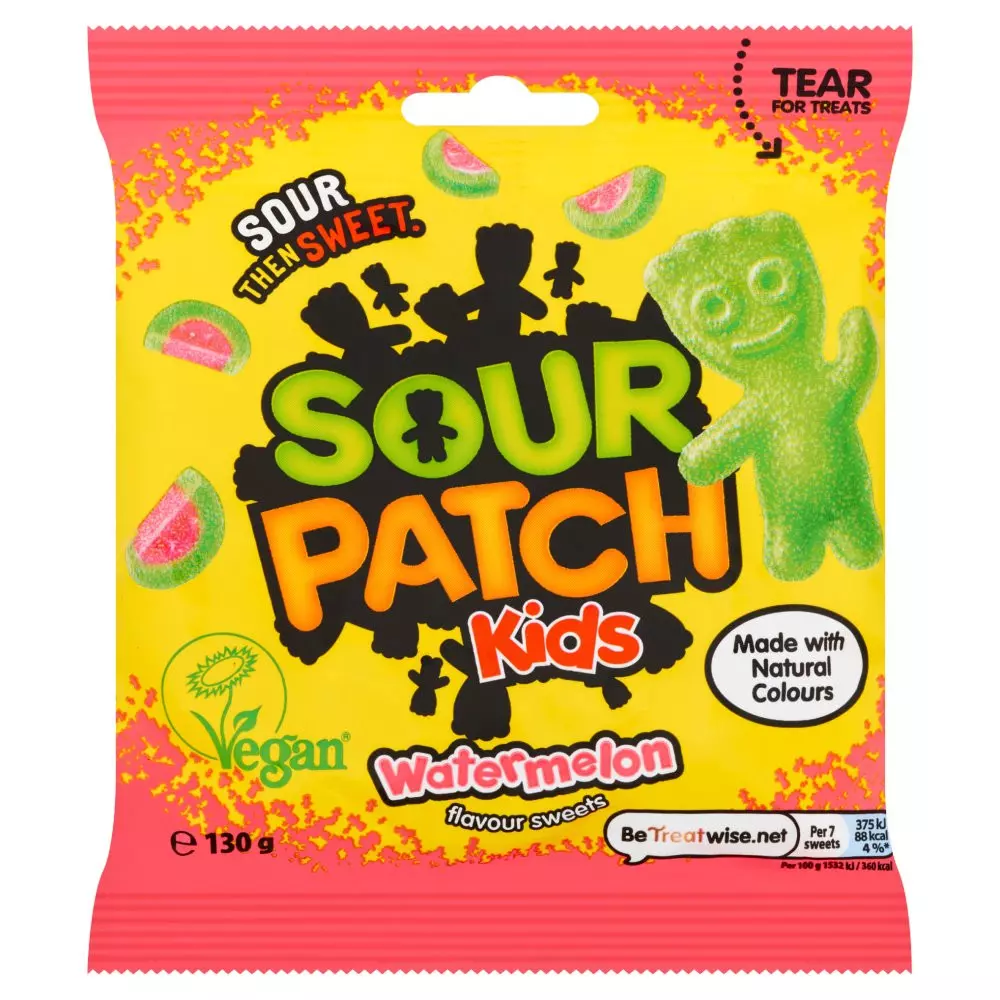 SOUR PATCH KIDS WATERMELON 130G 
