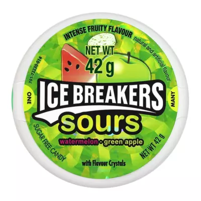 ICE BREAKER SOUR WATERMELON 42G