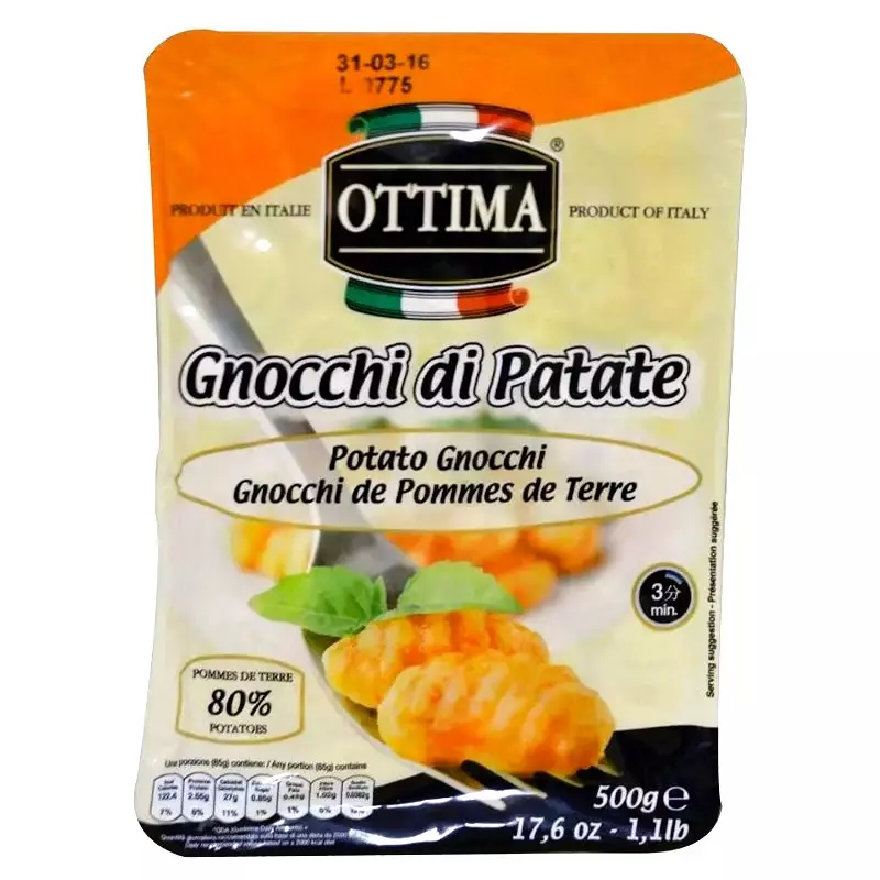 OTTIMA POTATO GNOCCHI 500G 