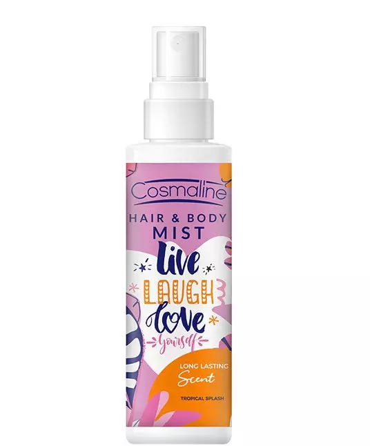 COSMALINE HAIR&BODY SPRAY TROPICAL SPLASH 125ML  