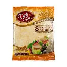 DELISUN 8 FLOUR TORTILLA 320G 