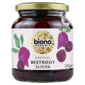 BIONA ORGANIC BEETROOT SLICED 340 G