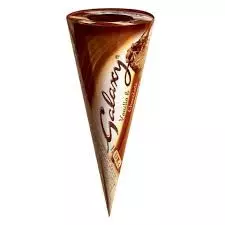 GALAXY ICE CREAM VANILLA & CHOCO CONE 110ML