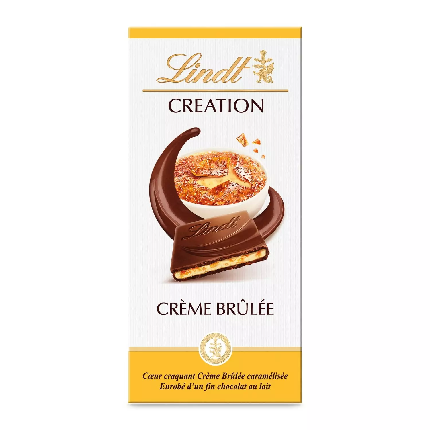 LINDT CREATION CREME BRULEE 150 G