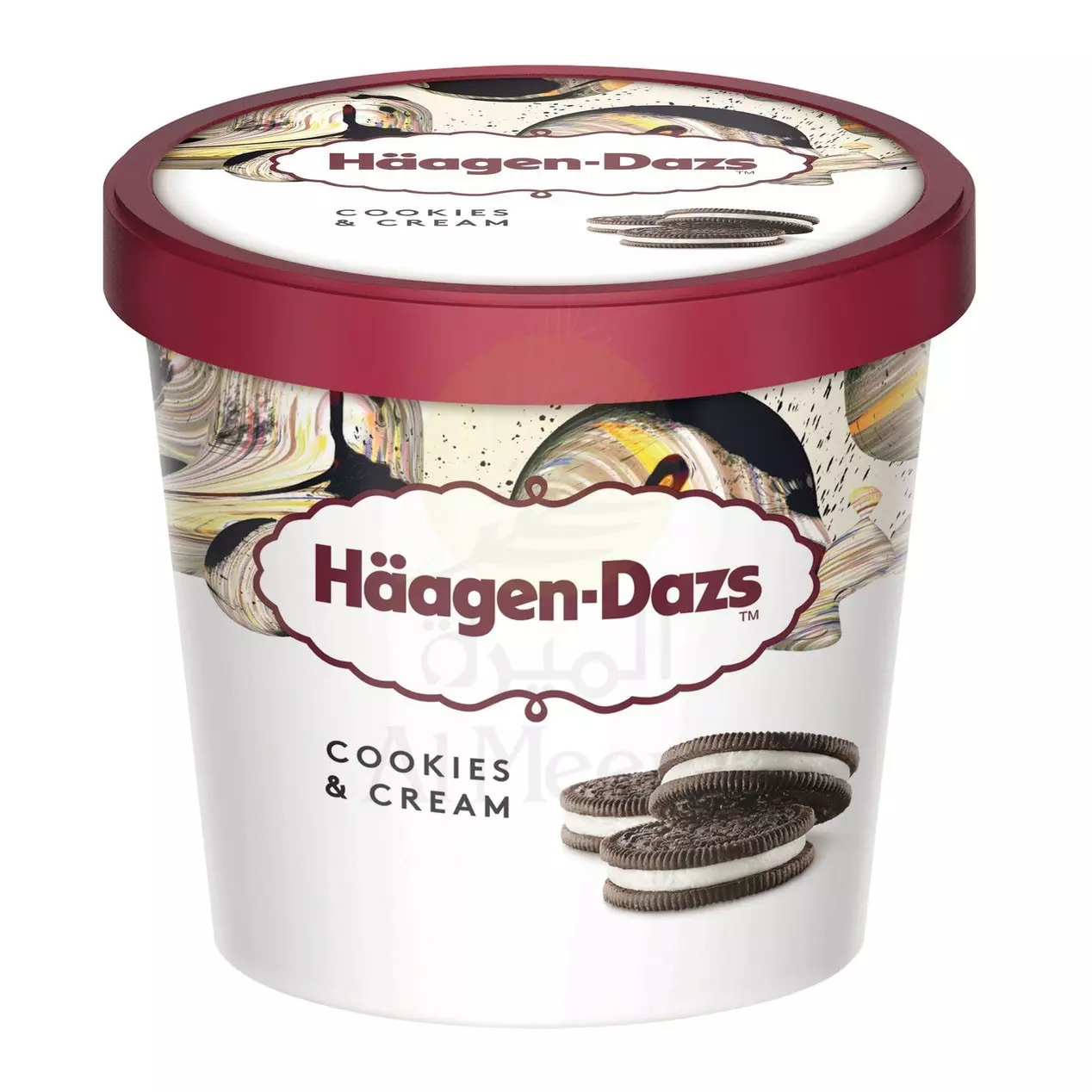 HAAGEN-DAZS COOKIES & CREAM CUP 100ML  
