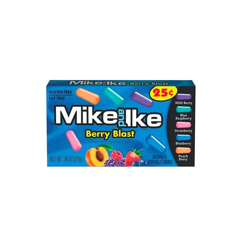 MIKE&LIKE BERRY BLAST GUM GF 22G