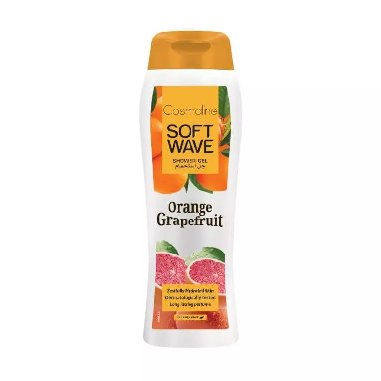 SOFT WAVE SHOWER GEL ORANGE GRAPEFRUIT 400ML