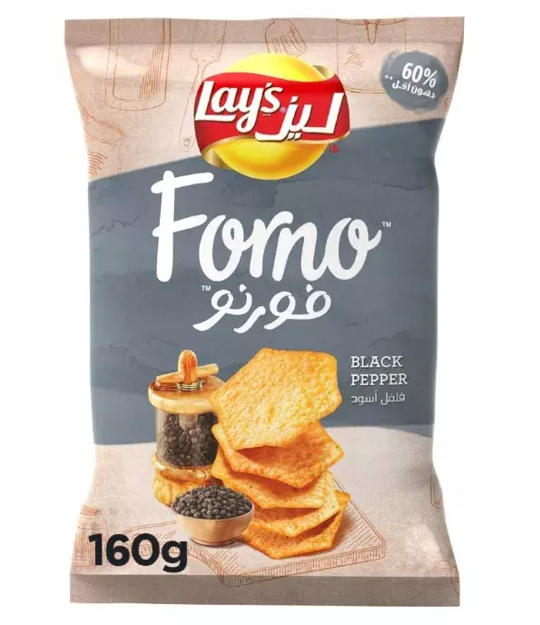 LAYS FORNO BLACK PEPPER 160G 