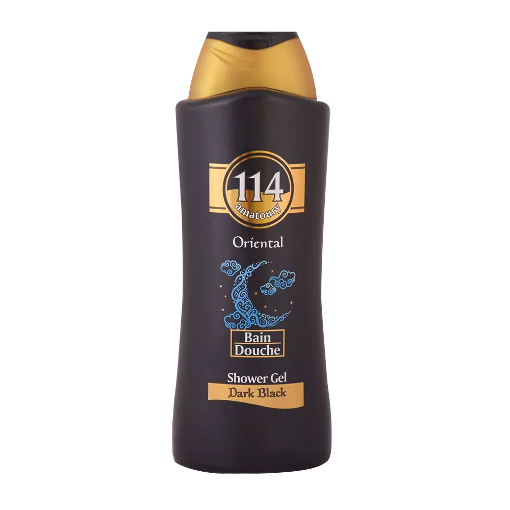 114 AMATOURY SHOWER GEL DARK BLACK 650 ML