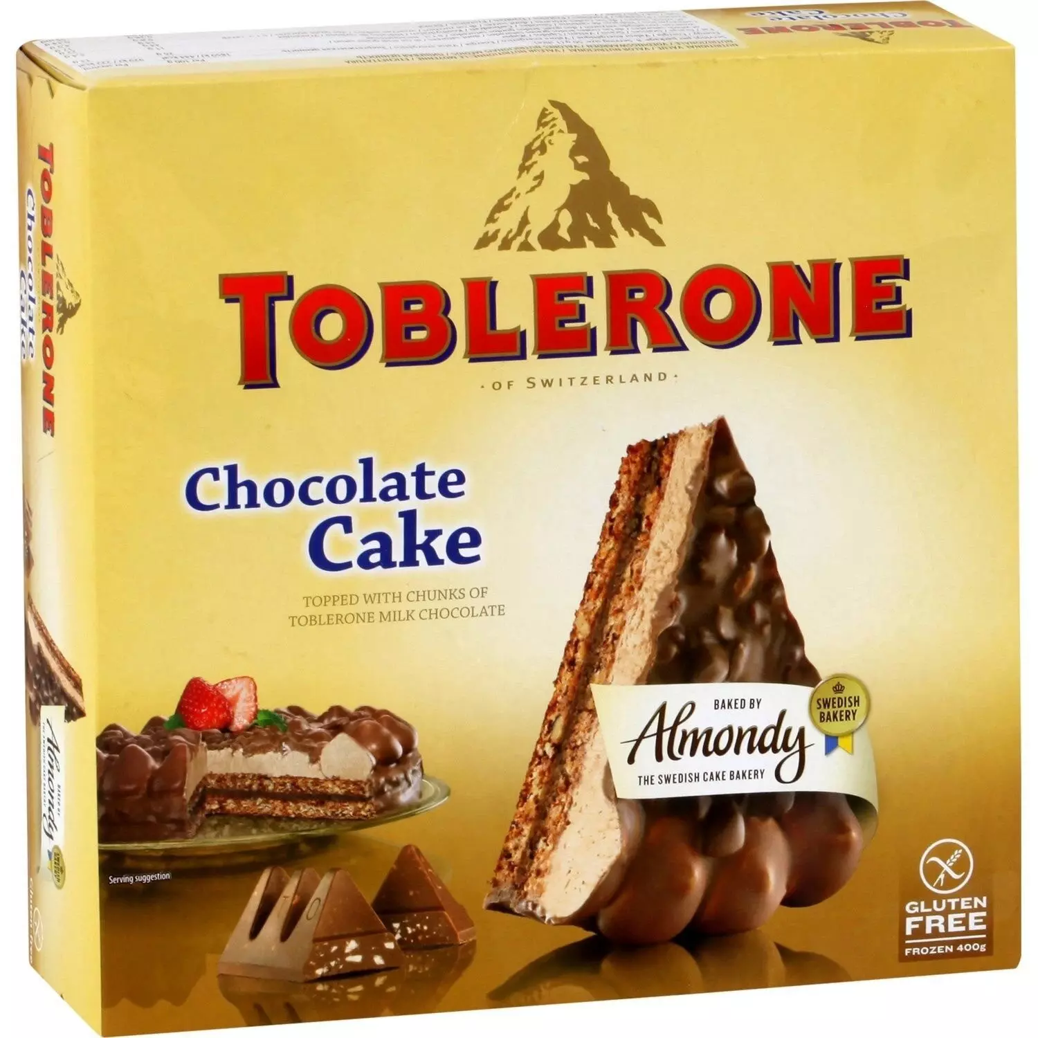 ALMONDY CAKE TOBLERON 400G  