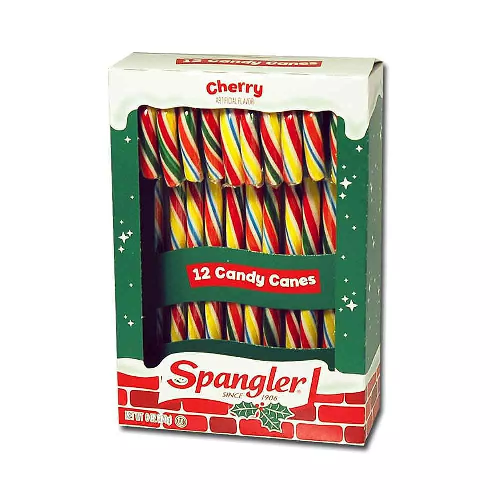 CANDY CANES CHERRY FLAVORED 144