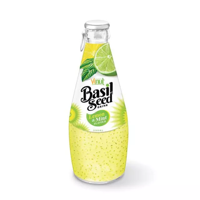 VINUT BASIL SEED LEMON MINT JUICE 290ML
