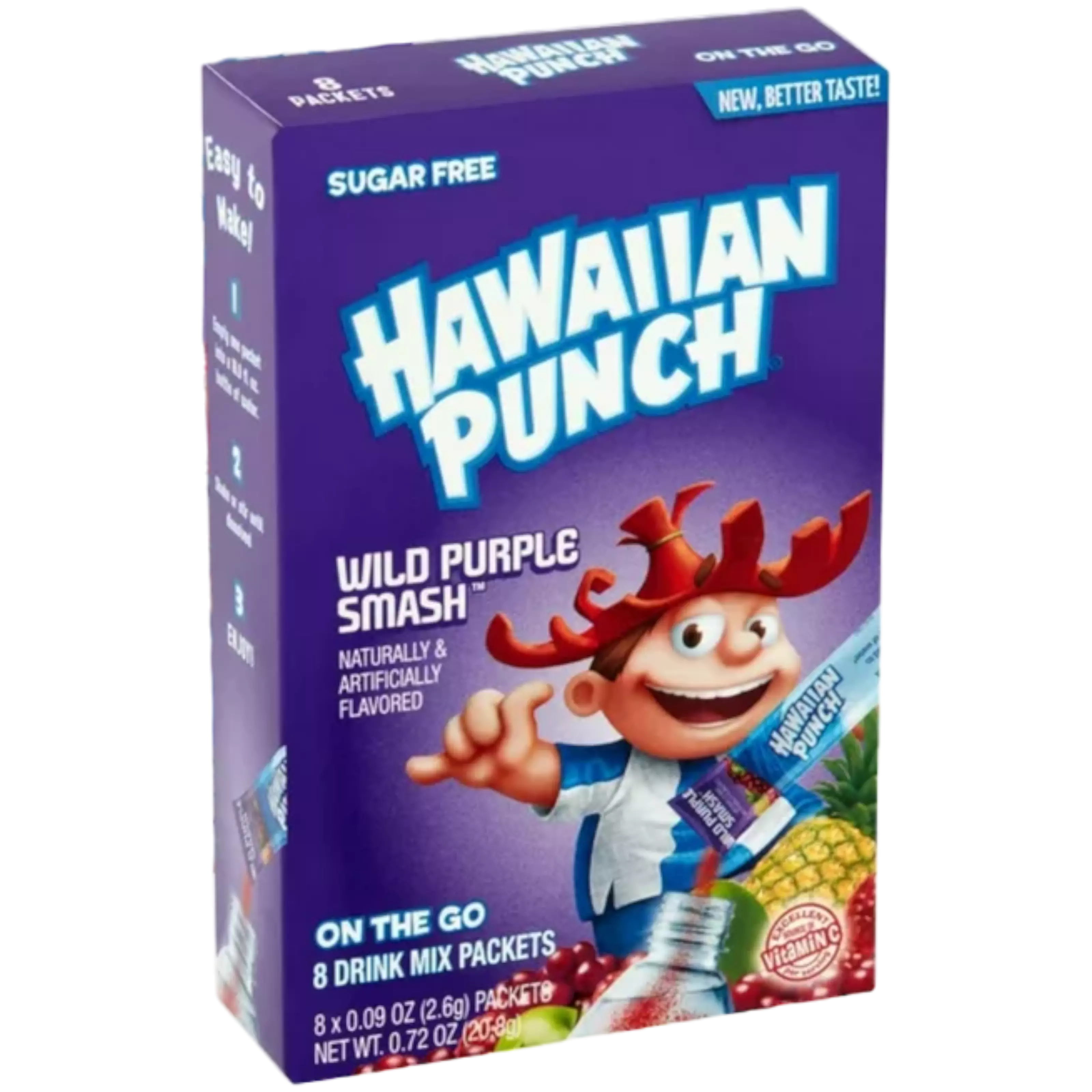 HAWAIIAN PUNCH WILD PURPLE SMASH SINGLES 20.8 G