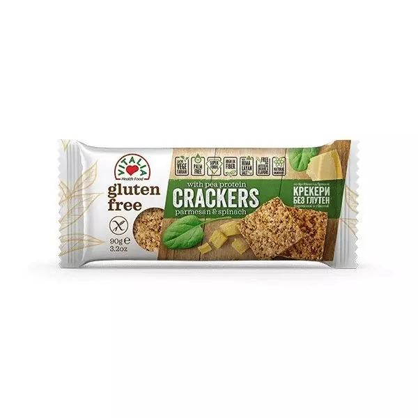 VITALIA CRACKERS GLUTEN FREE PARMESAN 90G 