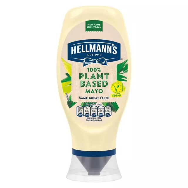 HELLMANNS VEGAN MAYO 430ML 