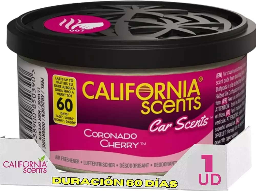 CALIFORNIA SCENTS CAR SCENTS CORONADO CHERRY 42 G