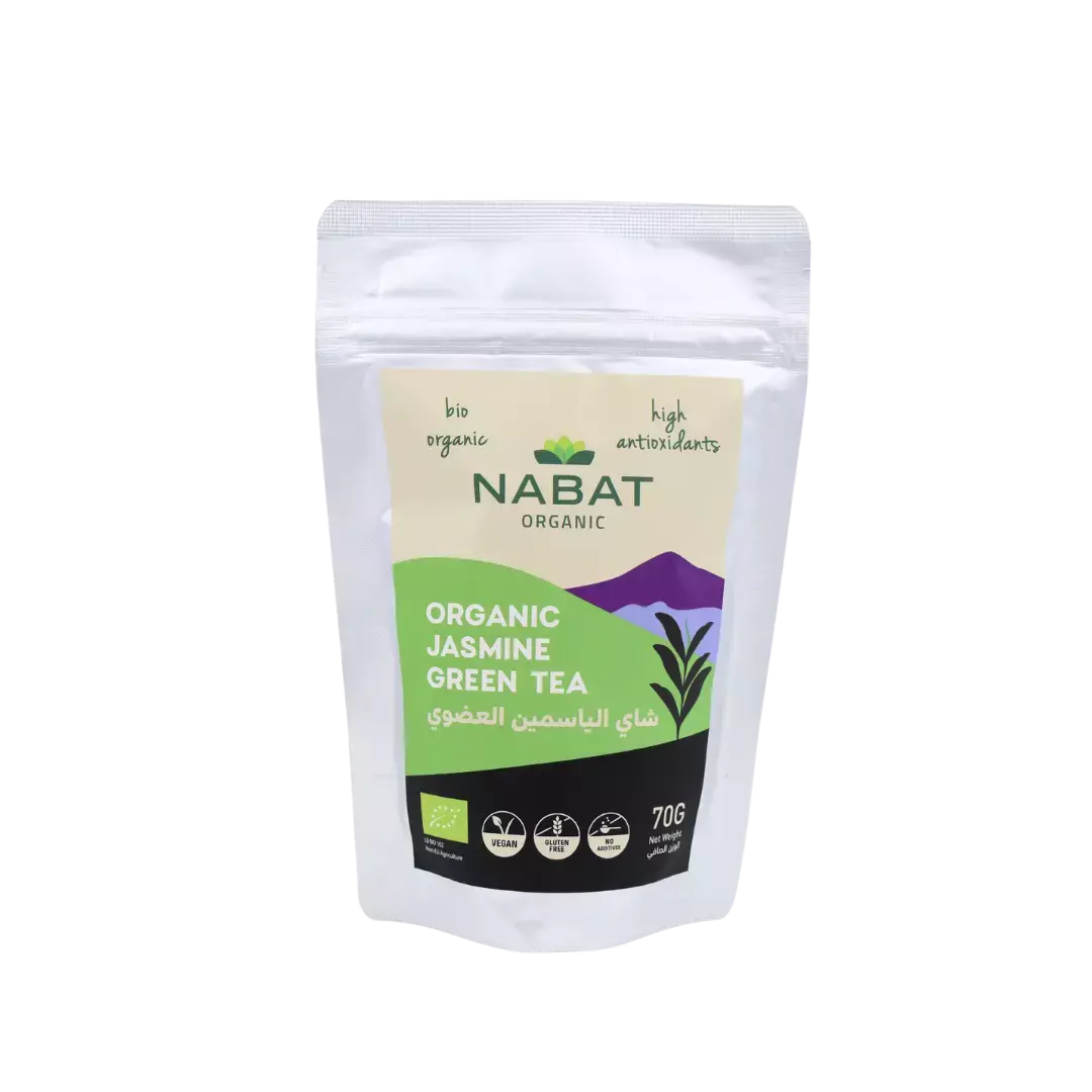 NABAT ORGANIC JASMINE GREEN TEA 70 G
