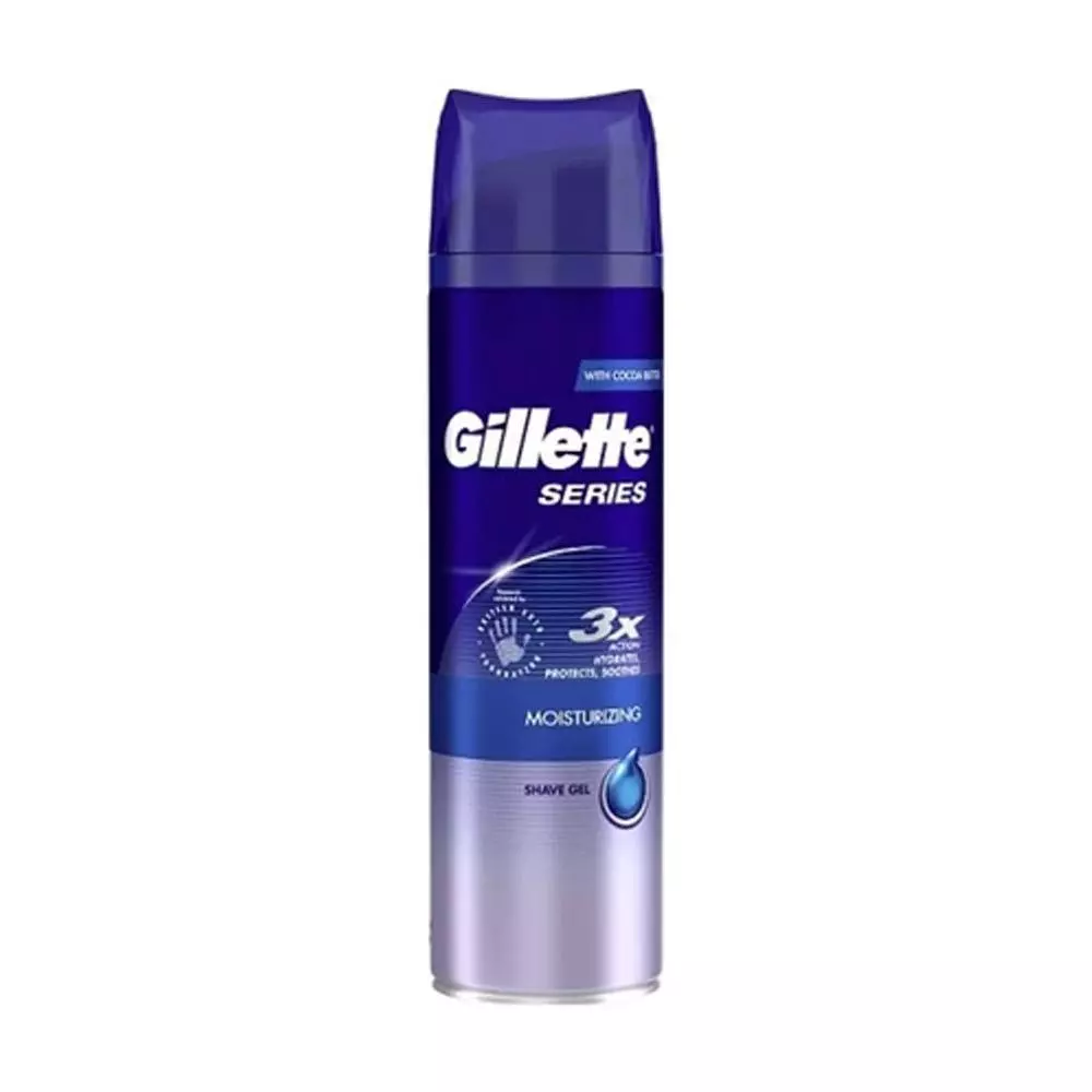 GILLETE SHAVING GEL MOISURISING 200 ML