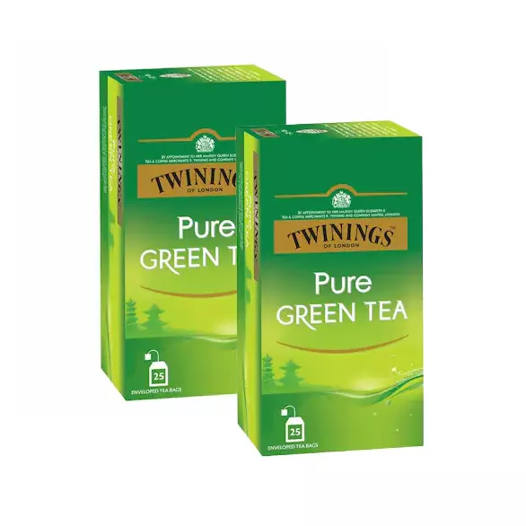 TWININGS PURE GREEN TEA *2 -%25
