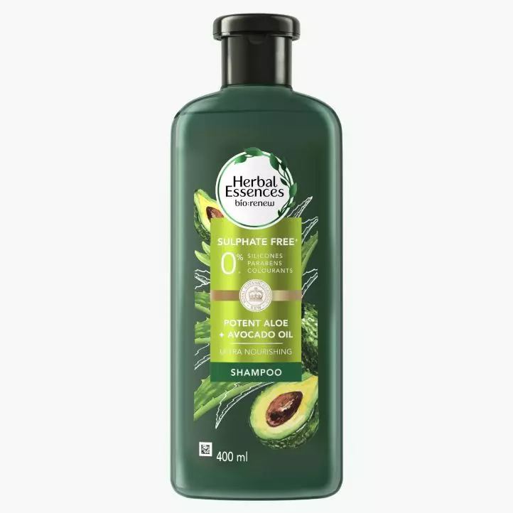 HERBAL ESSENCES SHAMPOO ALOEVERA & AVOCADO 400 ML