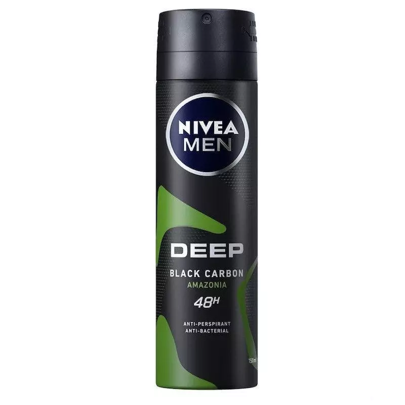 NIVEA DEO BLACK CARBON AMAZONIA 150ML  